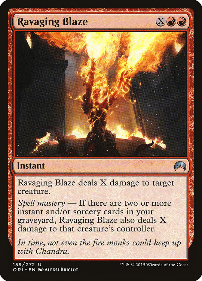 Ravaging Blaze [Magic Origins] | Deep Dive Games St. Marys