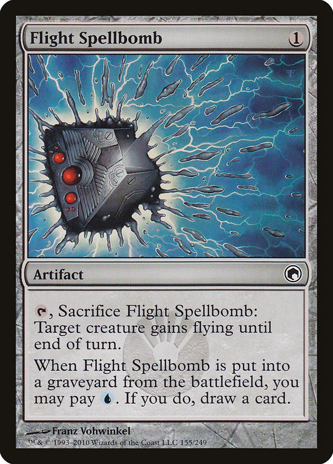 Flight Spellbomb [Scars of Mirrodin] | Deep Dive Games St. Marys