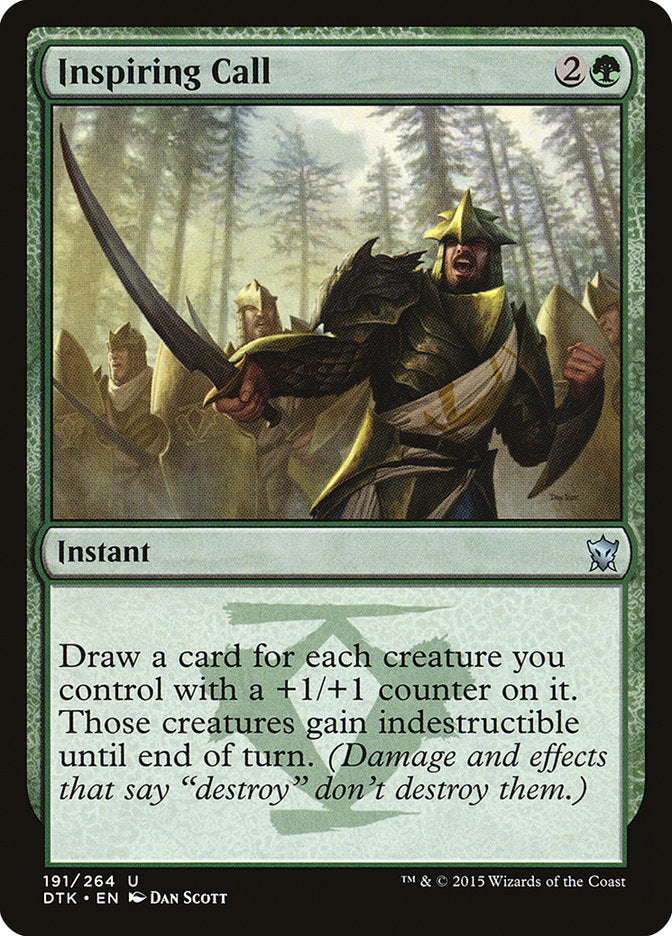 Inspiring Call [Dragons of Tarkir] | Deep Dive Games St. Marys