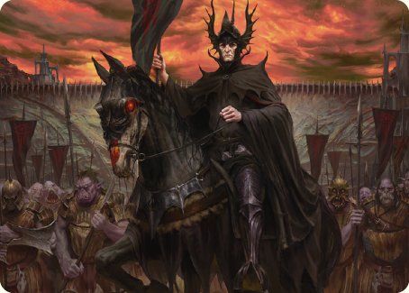 The Mouth of Sauron Art Card [The Lord of the Rings: Tales of Middle-earth Art Series] | Deep Dive Games St. Marys