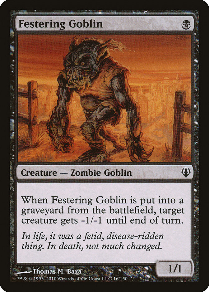 Festering Goblin [Archenemy] | Deep Dive Games St. Marys