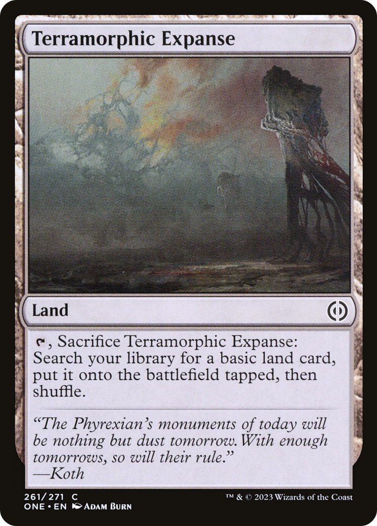 Terramorphic Expanse [Phyrexia: All Will Be One] | Deep Dive Games St. Marys