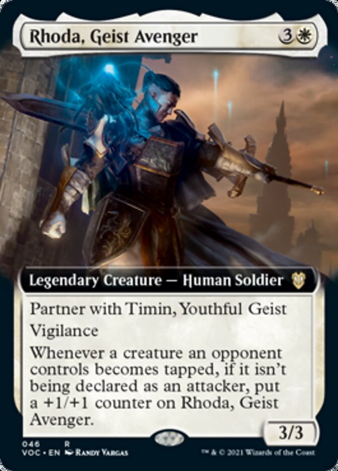 Rhoda, Geist Avenger (Extended Art) [Innistrad: Crimson Vow Commander] | Deep Dive Games St. Marys