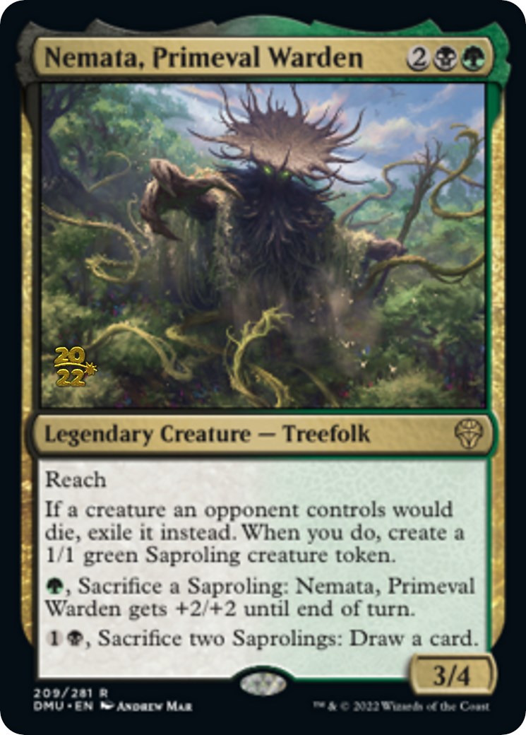 Nemata, Primeval Warden [Dominaria United Prerelease Promos] | Deep Dive Games St. Marys