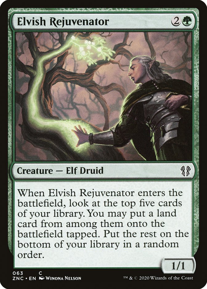 Elvish Rejuvenator [Zendikar Rising Commander] | Deep Dive Games St. Marys