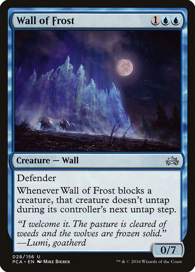 Wall of Frost [Planechase Anthology] | Deep Dive Games St. Marys