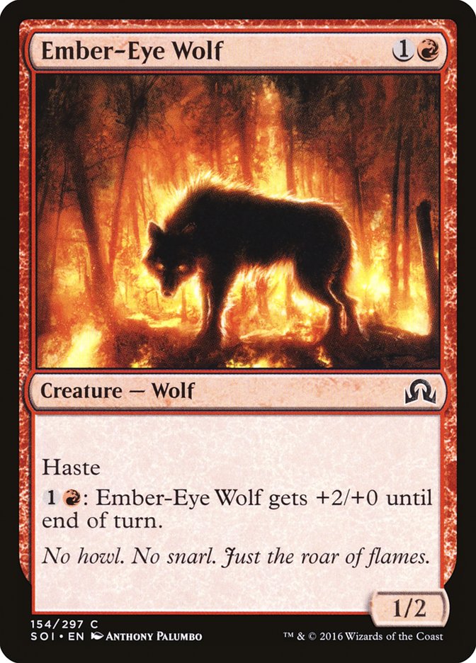 Ember-Eye Wolf [Shadows over Innistrad] | Deep Dive Games St. Marys