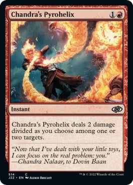 Chandra's Pyrohelix [Jumpstart 2022] | Deep Dive Games St. Marys