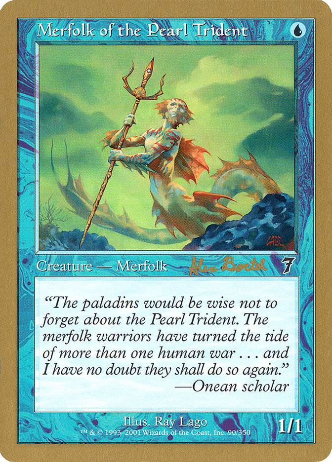 Merfolk of the Pearl Trident (Alex Borteh) [World Championship Decks 2001] | Deep Dive Games St. Marys