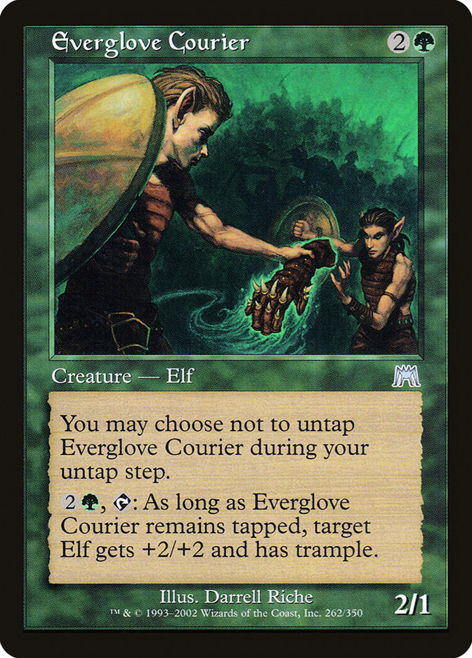 Everglove Courier [Onslaught] | Deep Dive Games St. Marys