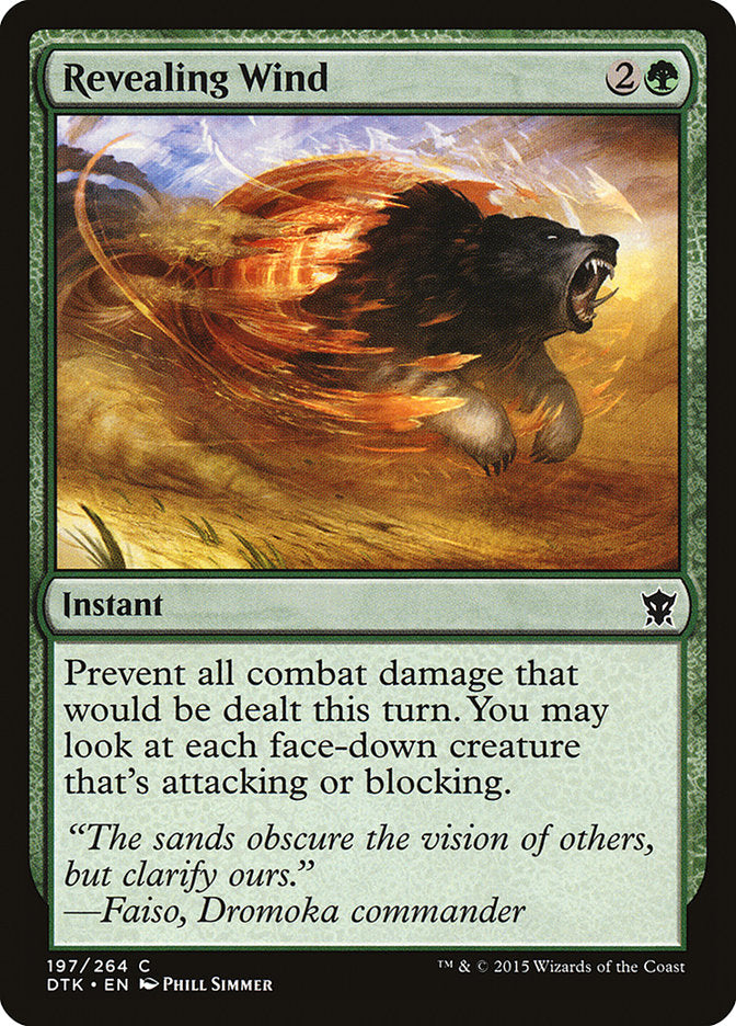 Revealing Wind [Dragons of Tarkir] | Deep Dive Games St. Marys