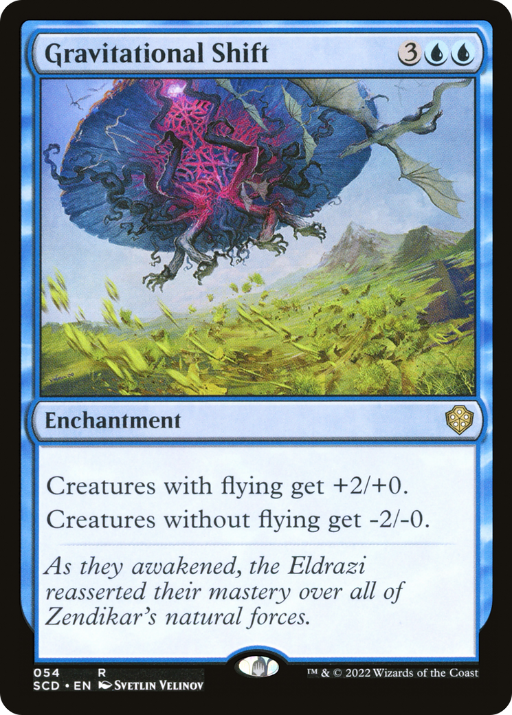 Gravitational Shift [Starter Commander Decks] | Deep Dive Games St. Marys