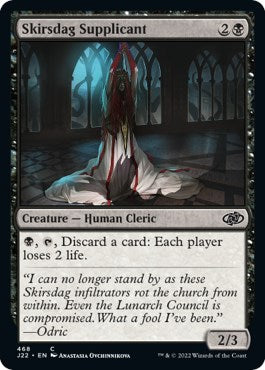 Skirsdag Supplicant [Jumpstart 2022] | Deep Dive Games St. Marys