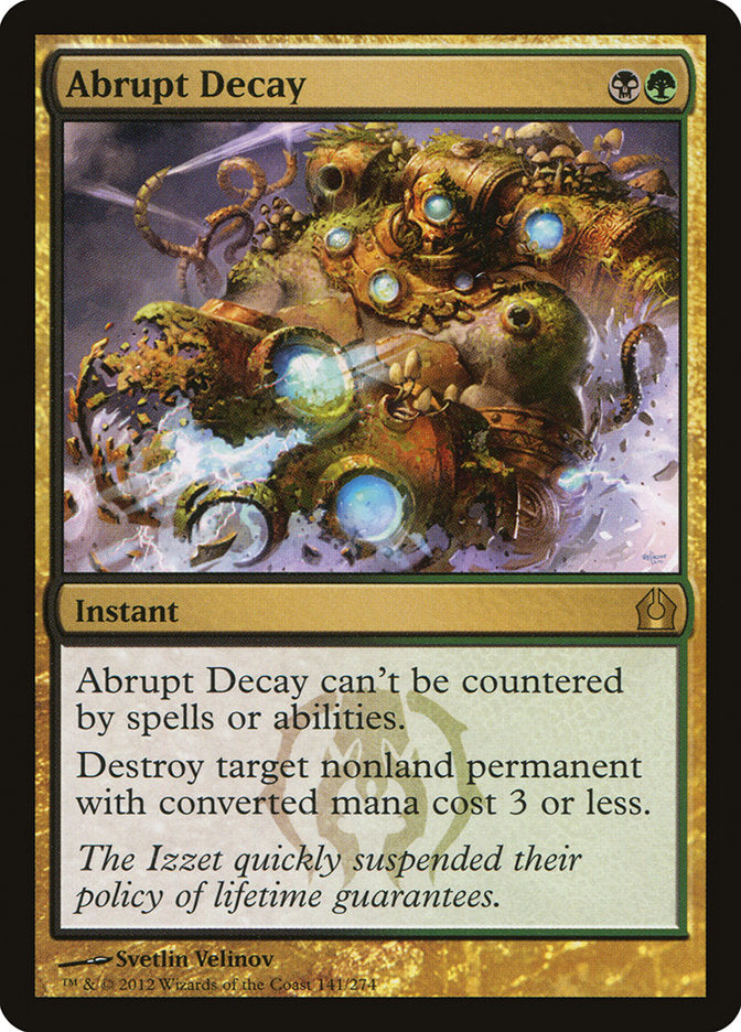 Abrupt Decay [Return to Ravnica] | Deep Dive Games St. Marys