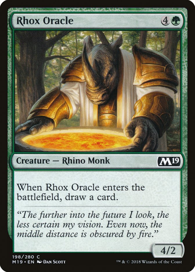 Rhox Oracle [Core Set 2019] | Deep Dive Games St. Marys