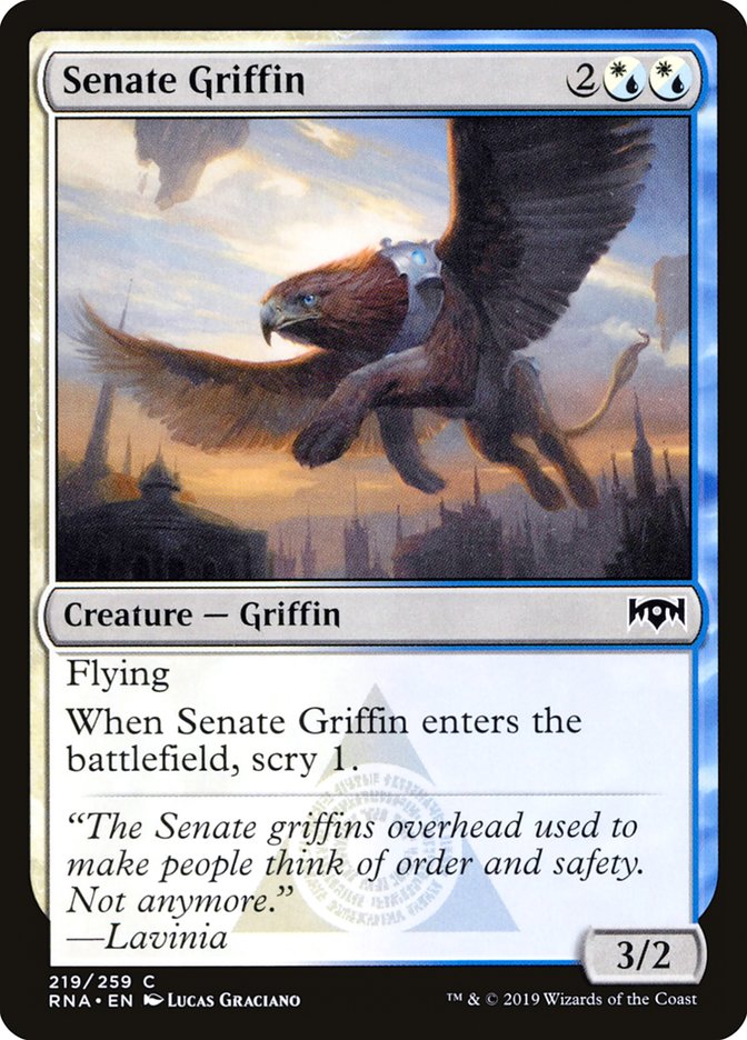 Senate Griffin [Ravnica Allegiance] | Deep Dive Games St. Marys