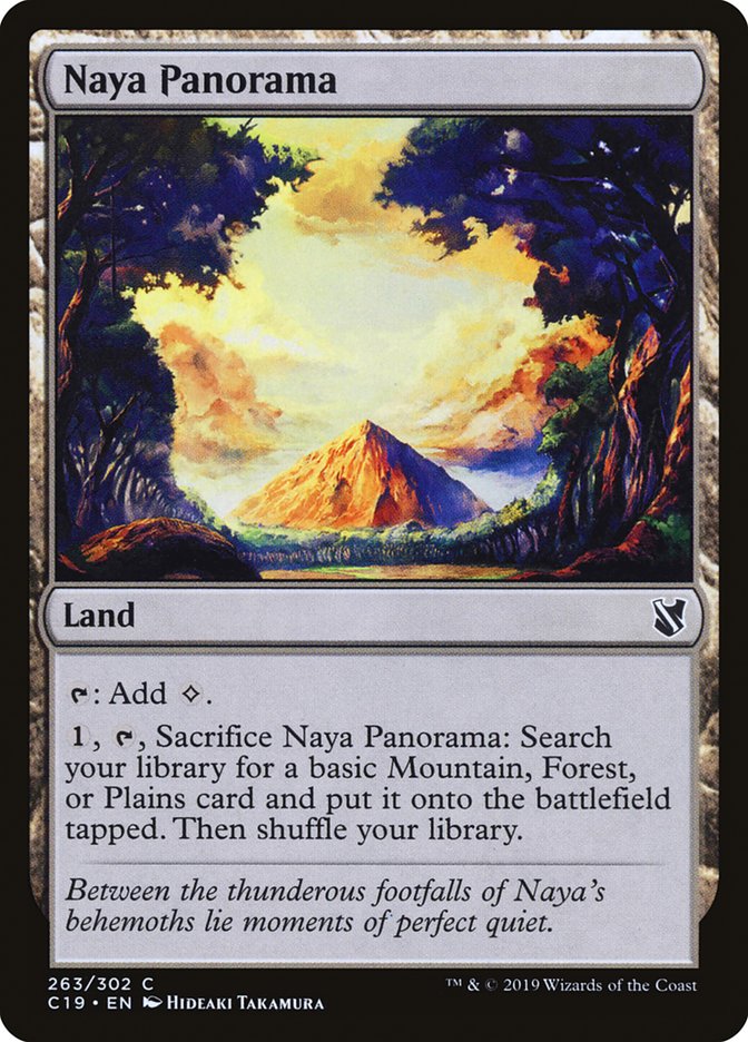 Naya Panorama [Commander 2019] | Deep Dive Games St. Marys