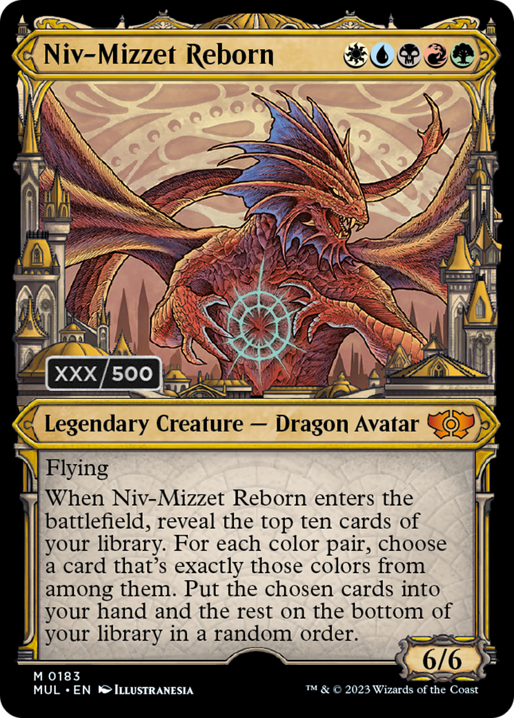 Niv-Mizzet Reborn (Serialized) [Multiverse Legends] | Deep Dive Games St. Marys