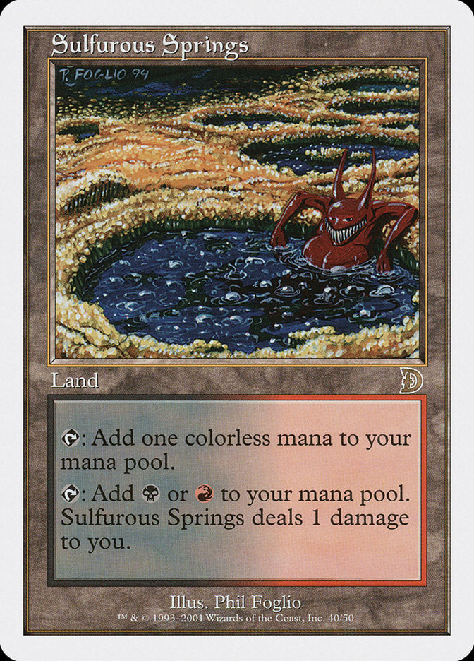 Sulfurous Springs [Deckmasters] | Deep Dive Games St. Marys