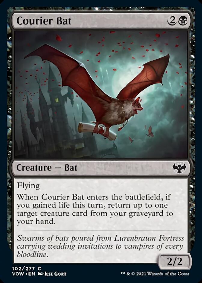 Courier Bat [Innistrad: Crimson Vow] | Deep Dive Games St. Marys