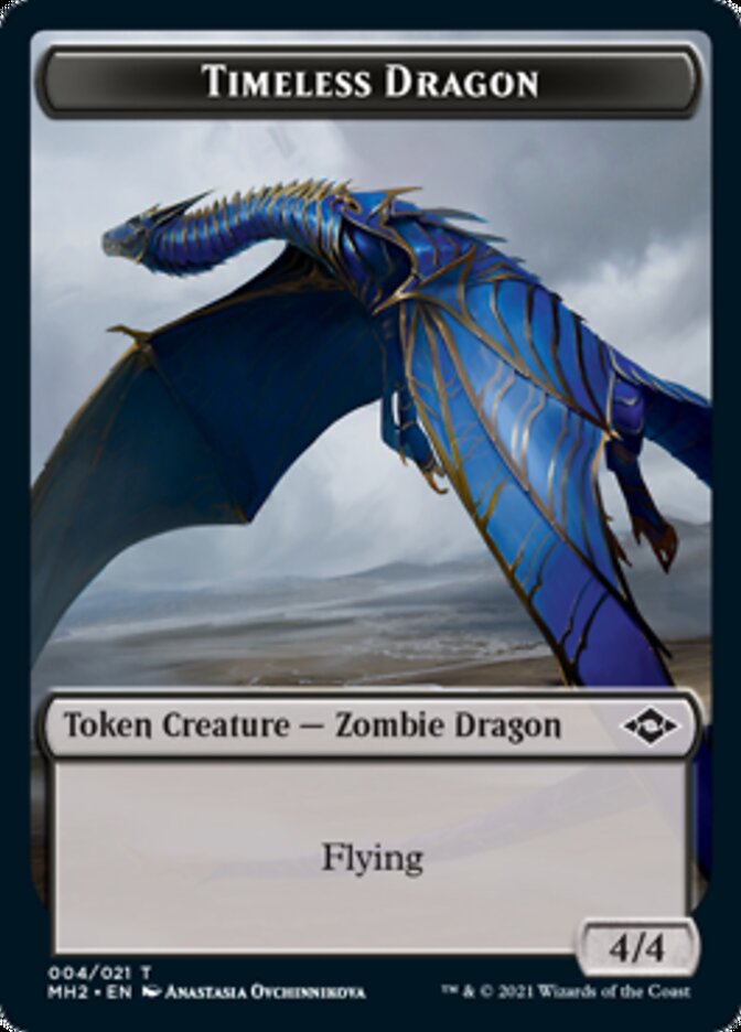 Food (18) // Timeless Dragon Double-Sided Token [Modern Horizons 2 Tokens] | Deep Dive Games St. Marys