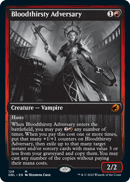 Bloodthirsty Adversary [Innistrad: Double Feature] | Deep Dive Games St. Marys