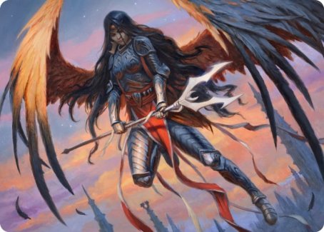 Liesa, Forgotten Archangel Art Card [Innistrad: Midnight Hunt Art Series] | Deep Dive Games St. Marys