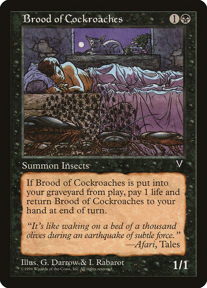 Brood of Cockroaches [Visions] | Deep Dive Games St. Marys