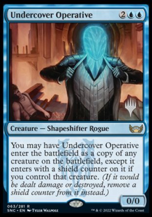 Undercover Operative (Promo Pack) [Streets of New Capenna Promos] | Deep Dive Games St. Marys