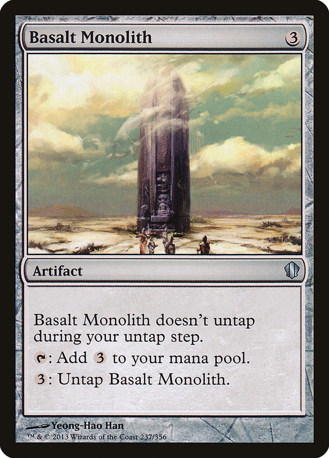 Basalt Monolith [Commander 2013] | Deep Dive Games St. Marys