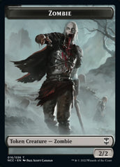 Zombie // Drake Double-Sided Token [Streets of New Capenna Commander Tokens] | Deep Dive Games St. Marys