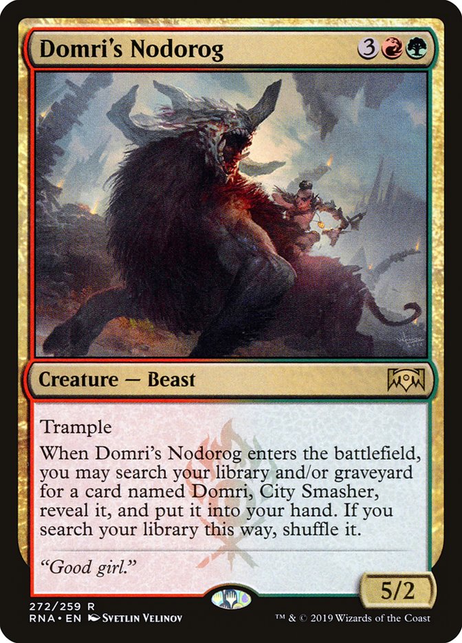 Domri's Nodorog [Ravnica Allegiance] | Deep Dive Games St. Marys