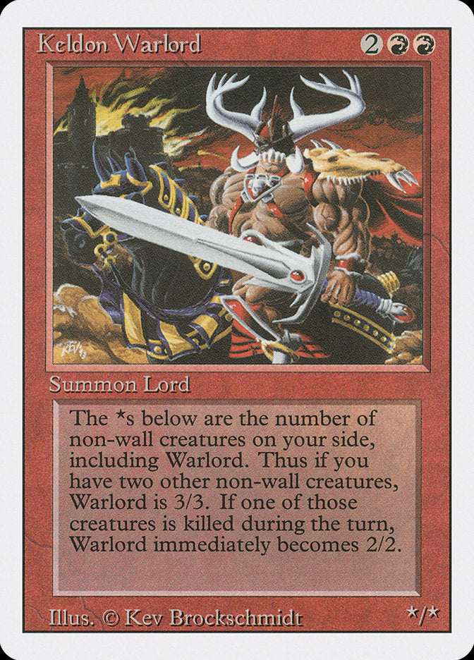 Keldon Warlord [Revised Edition] | Deep Dive Games St. Marys