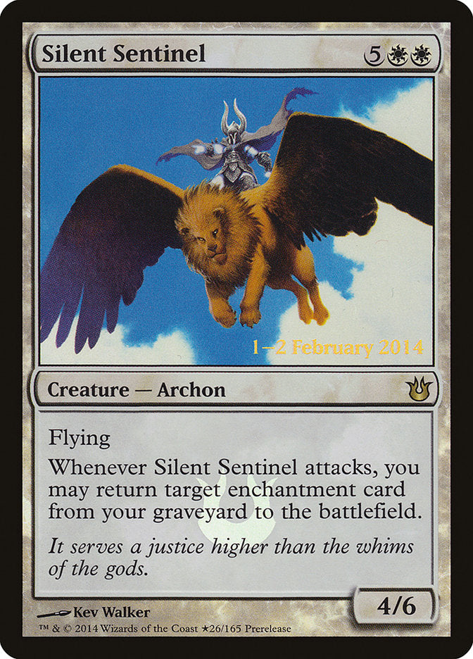 Silent Sentinel [Born of the Gods Prerelease Promos] | Deep Dive Games St. Marys