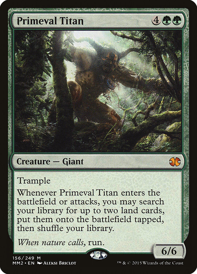 Primeval Titan [Modern Masters 2015] | Deep Dive Games St. Marys