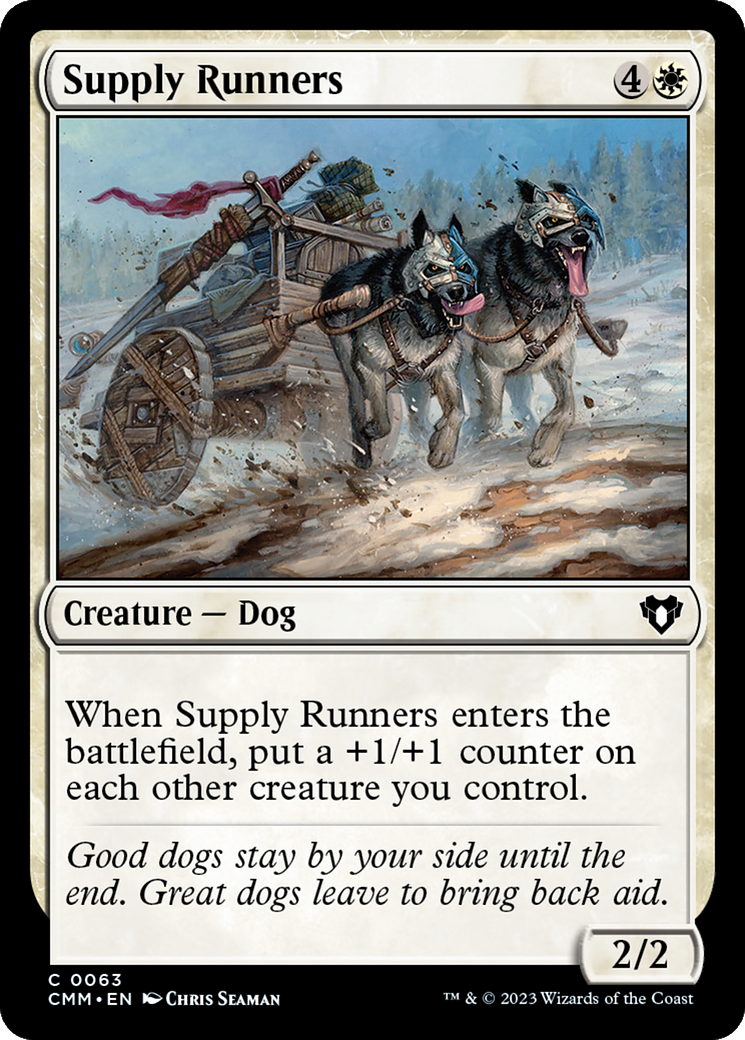 Supply Runners [Commander Masters] | Deep Dive Games St. Marys