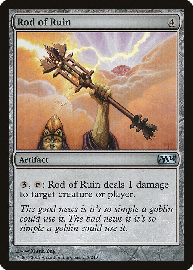 Rod of Ruin [Magic 2014] | Deep Dive Games St. Marys