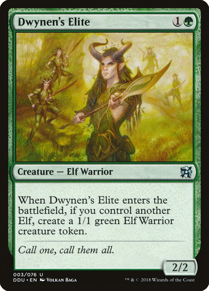 Dwynen's Elite [Duel Decks: Elves vs. Inventors] | Deep Dive Games St. Marys