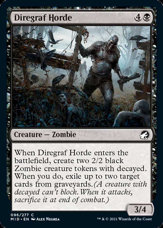 Diregraf Horde [Innistrad: Midnight Hunt] | Deep Dive Games St. Marys