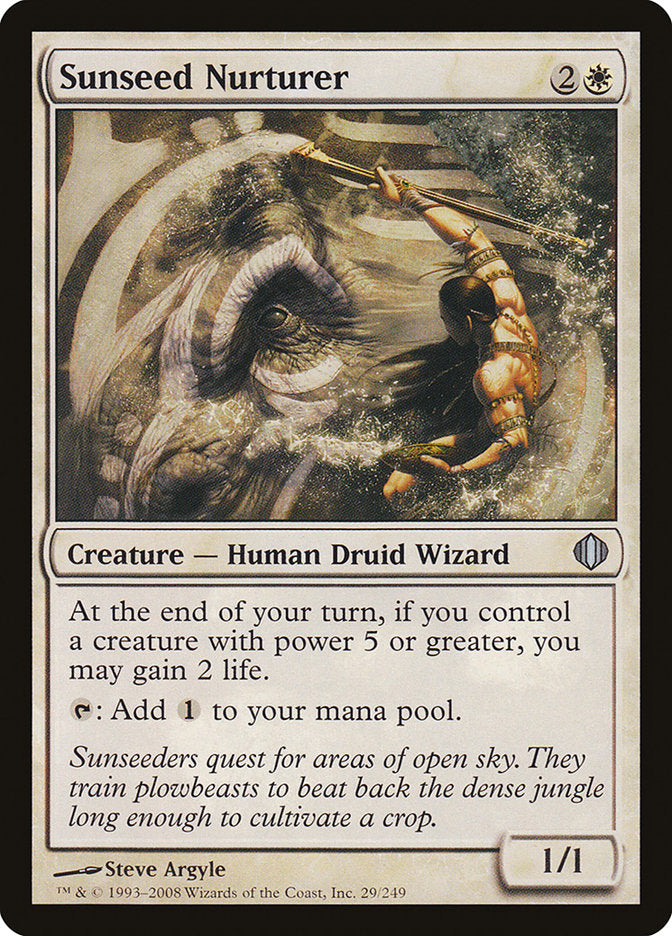 Sunseed Nurturer [Shards of Alara] | Deep Dive Games St. Marys