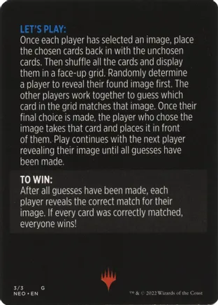 Cyber Simulacrum (Magic Minigame) [Kamigawa: Neon Dynasty Minigame] | Deep Dive Games St. Marys