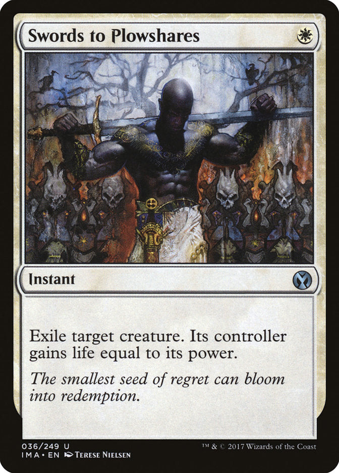 Swords to Plowshares [Iconic Masters] | Deep Dive Games St. Marys