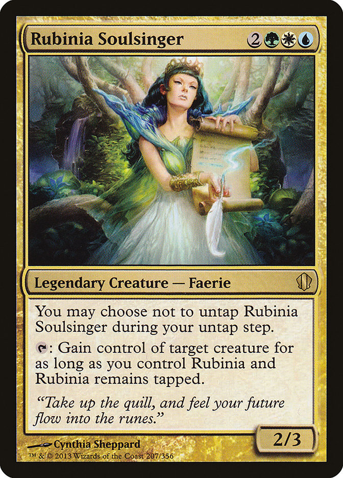 Rubinia Soulsinger [Commander 2013] | Deep Dive Games St. Marys