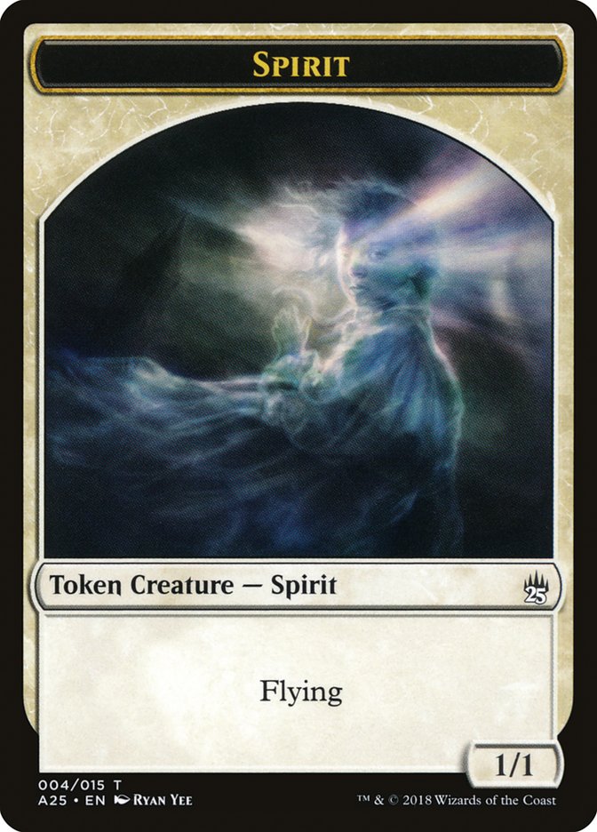 Spirit Token (004/015) [Masters 25 Tokens] | Deep Dive Games St. Marys