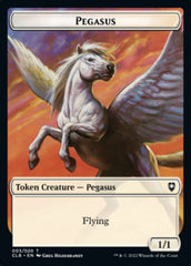 Treasure // Pegasus Double-Sided Token [Commander Legends: Battle for Baldur's Gate Tokens] | Deep Dive Games St. Marys