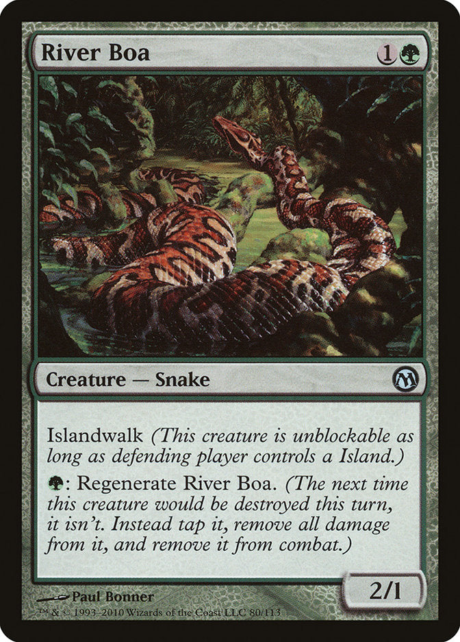 River Boa [Duels of the Planeswalkers] | Deep Dive Games St. Marys