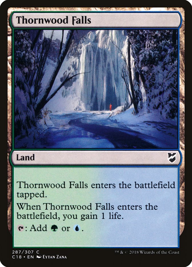 Thornwood Falls [Commander 2018] | Deep Dive Games St. Marys