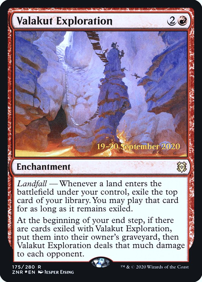 Valakut Exploration [Zendikar Rising Prerelease Promos] | Deep Dive Games St. Marys