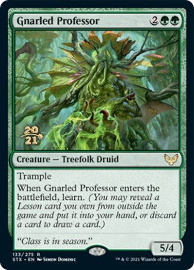 Gnarled Professor [Strixhaven: School of Mages Prerelease Promos] | Deep Dive Games St. Marys