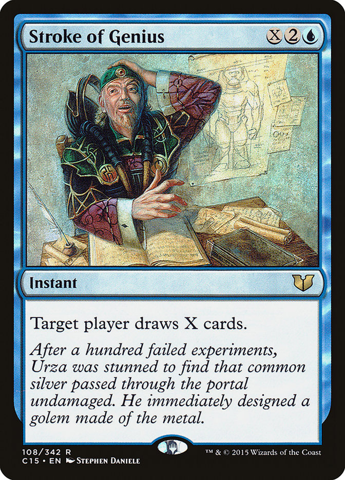 Stroke of Genius [Commander 2015] | Deep Dive Games St. Marys